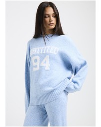 Subtitled - Kim Knit Oversized Crew Neck Jumper