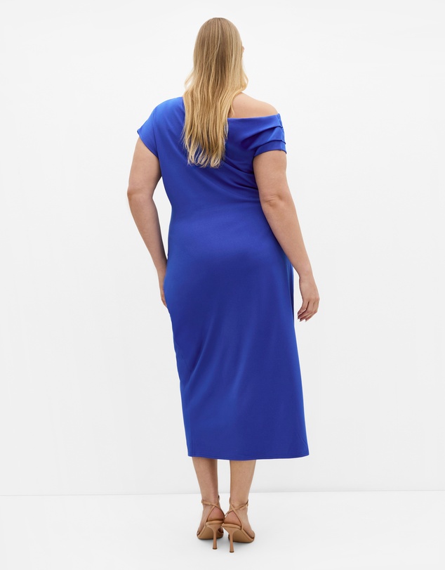 City Chic - Sexy Off Shoulder Midi Dress