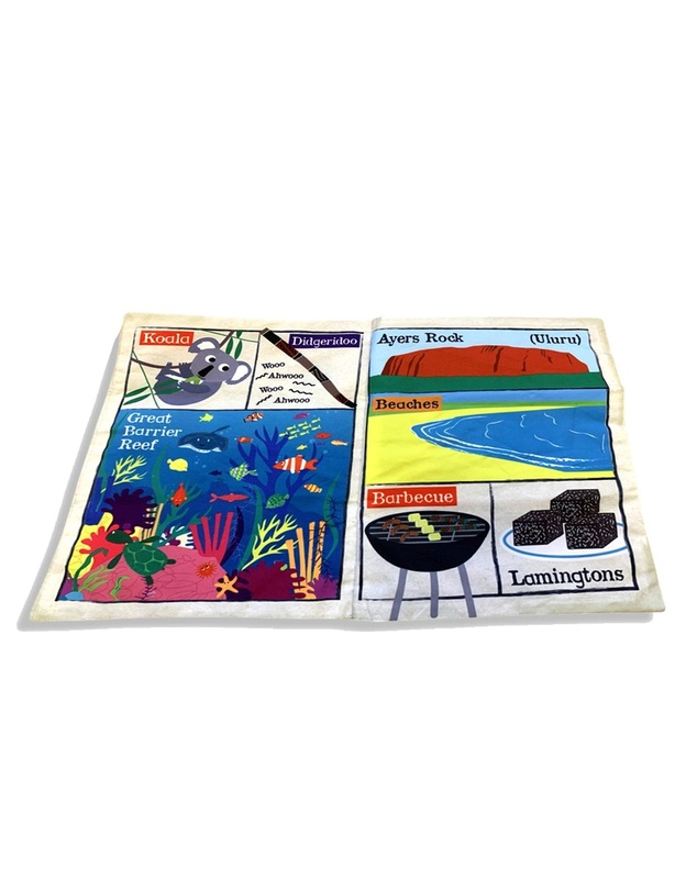 Jo and Nics Crinkly Cloth Books - Australia