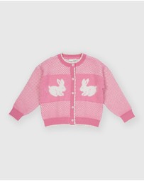 Goldie + Ace - Bunny Knit Cardigan - Babies-Kids