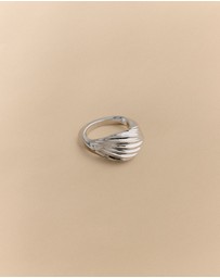 Trenery - Era Twist Ring in Silver
