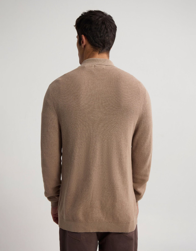Oxford - Ford Rib Cotton Cardigan