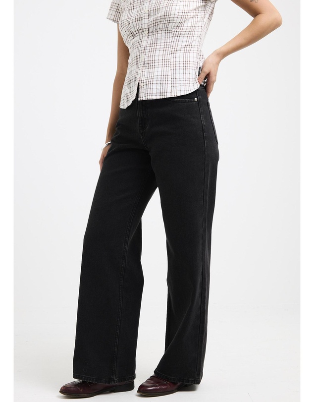 Insight - Misty High & Wide Denim Jeans