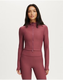 Cotton On Body Active - Active Fleece Lined Cropped Jacket