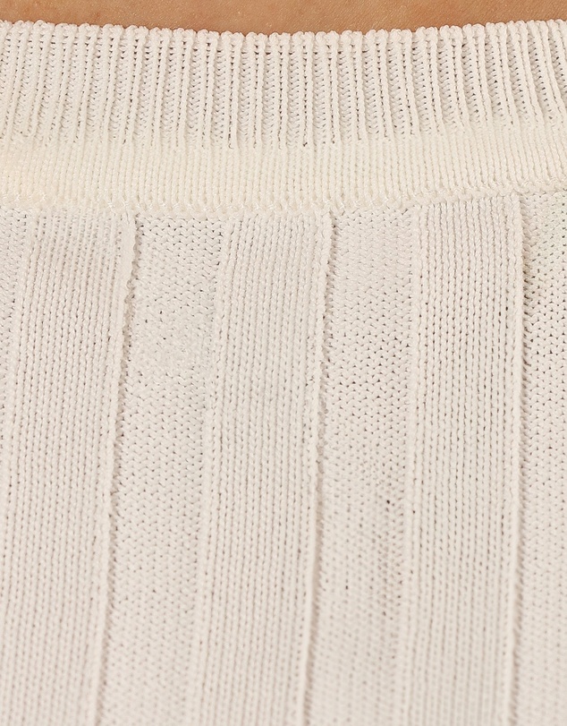 Petal & Pup - Aneesa Wide Rib Knit Top - White