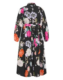 City Chic - Mary Botanique Floral Dress