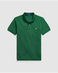 Polo Ralph Lauren - Slim Fit Cotton Mesh Polo Shirt - ICONIC EXCLUSIVE - Teens