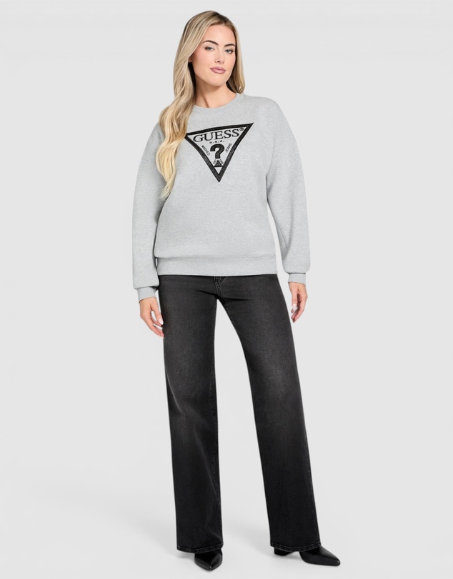 GUESS - Triangle Glitter Sweatshirt