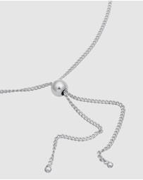 Elli Jewelry - Bracelet Filigree Basic Minimal Adjustable in 925 Sterling Silver