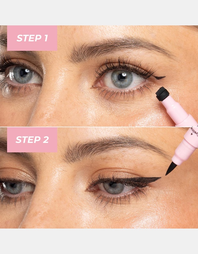 MCoBeauty - Mini Winged Eyeliner Stamp & Liquid Eyeliner Duo