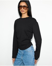 Dazie - Camille Long Sleeve Top