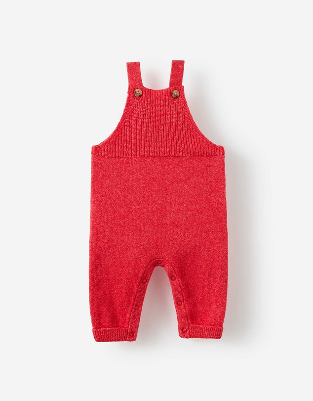 Cotton On Kids - Baby Organic Blend Knit Dungaree