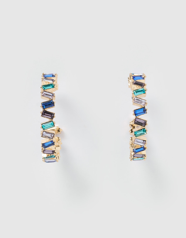 Izoa - Elsa Hoop Earrings