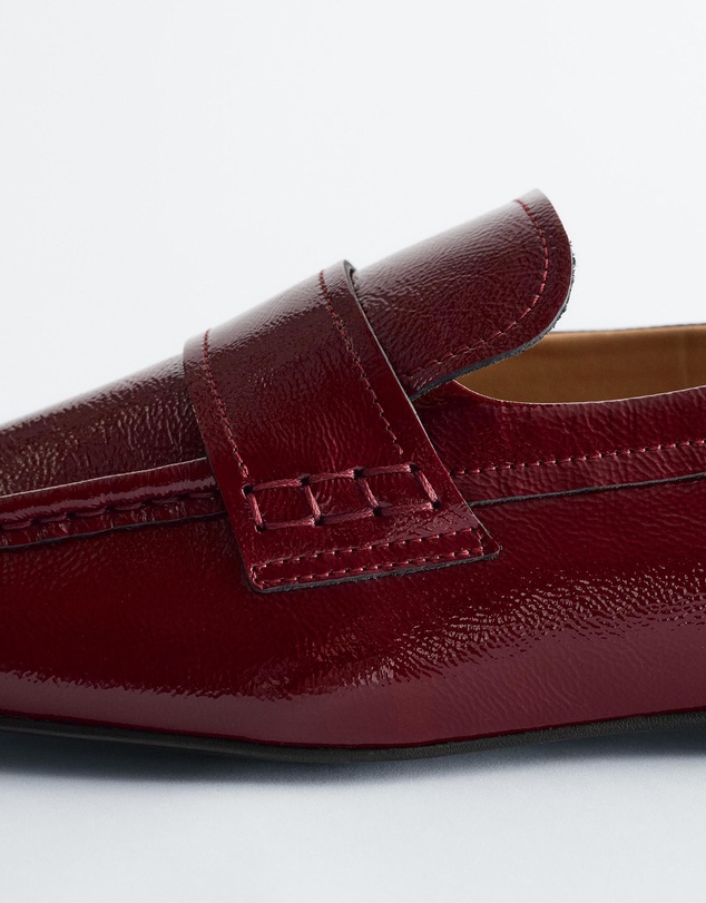 & Other Stories - Square-Toe Leather Loafers