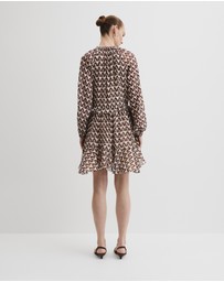 Country Road - Print Drop Waist Mini