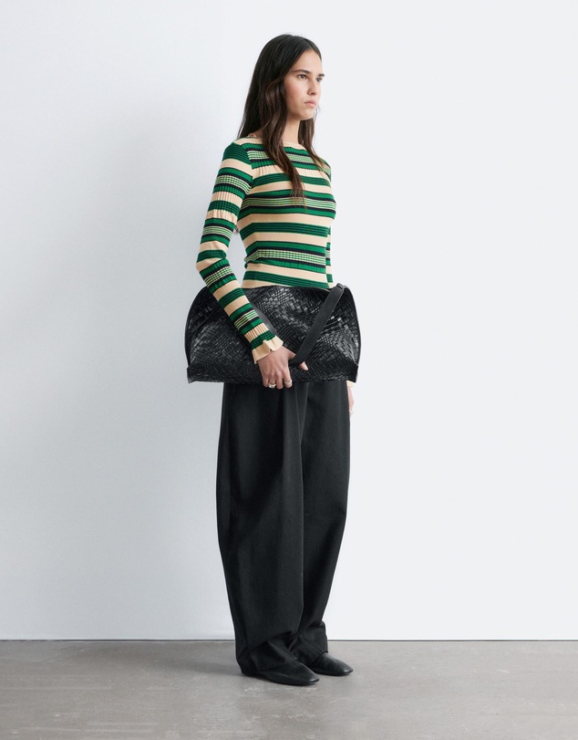 & Other Stories - LS Ribbed Top