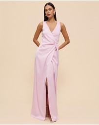 CHANCERY - Lani Sleeveless Wrap Maxi Dress