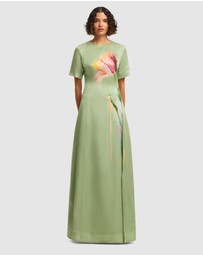 LEO LIN - Alice Short Sleeve Maxi Dress