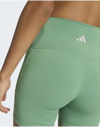adidas Performance - 3 Stripes Studio All Me Booty Short Leggings Womens