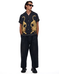THE TALES - Crouching Tiger Silk Shirt