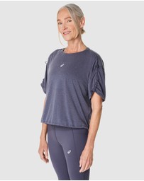 ASICS - Nagino Run Adjustable Short Sleeved Top - Women's