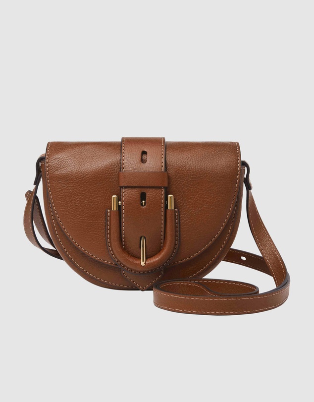 Fossil - Harwell Brown Crossbody Bag