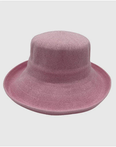 Jacaru - Jacaru 1506 Knitted Bucket Hat - Large Brim
