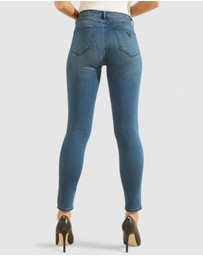 GUESS - 1981 High-Rise Skinny Fit Jeans
