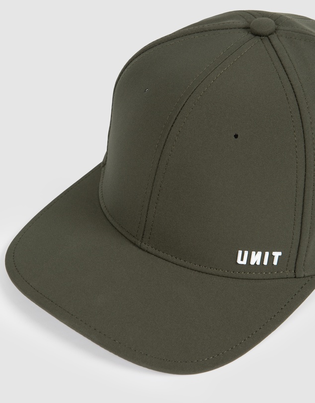 UNIT - UNIT Mens Performance Headwear - Curve Peak Snapback Cap