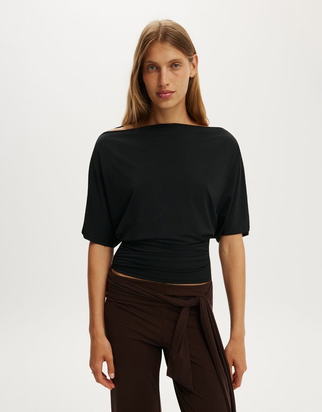 Cotton On - Lana Batwing Short Sleeve Top