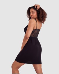 Bras N Things - Kaede Slip - Black