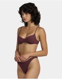 RVCA - Womens Chevy Grooves 90s Underwire Bikini Top