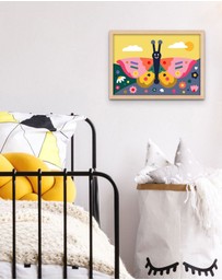 Journey Of Something - Kids Paint by Numbers - Spring Wings