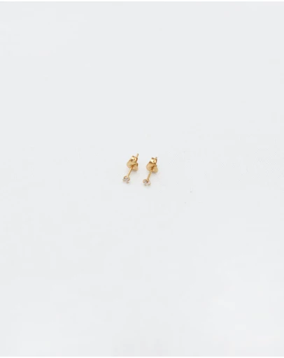 Style Addict - Extra Small Pin Diamante Earrings