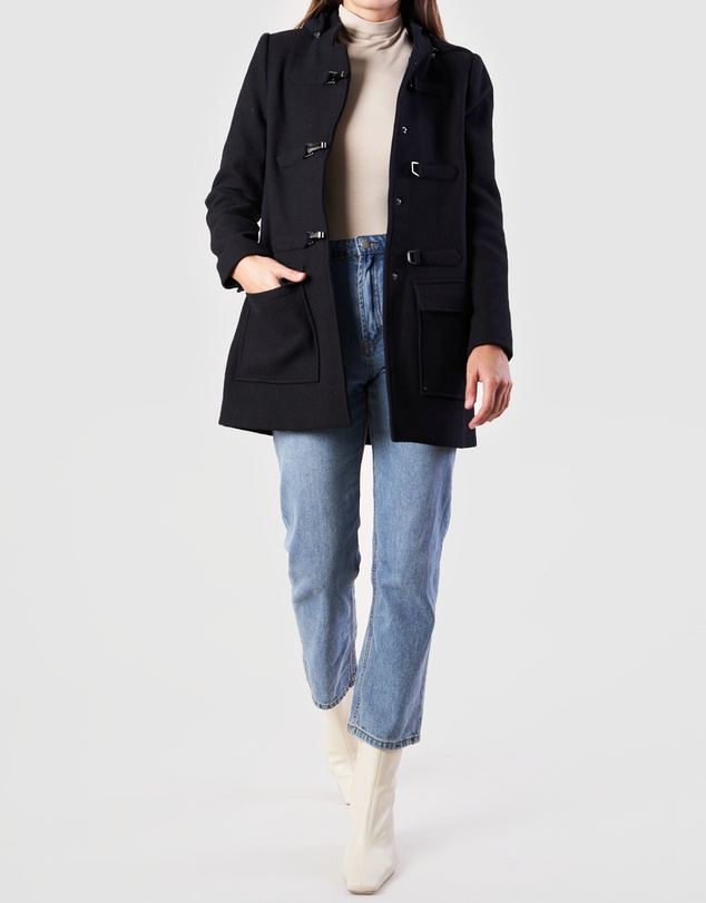 Amelius - Blaze Wool Hooded Jacket Coat