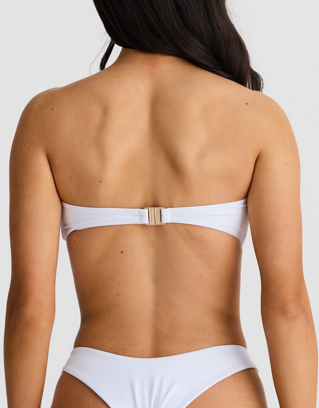 Vacay Swimwear - Positano Top White