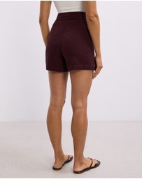 The Fated - Jaide Relaxed Knit Shorts