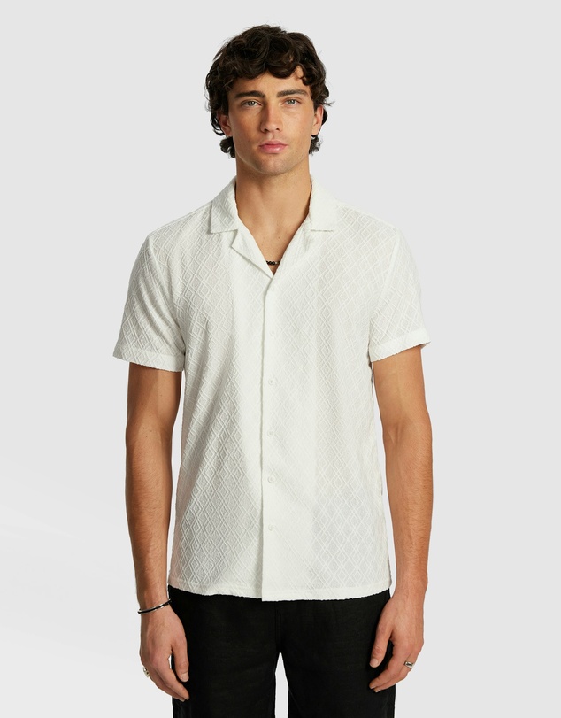 yd. - Murdock Textured Shirt