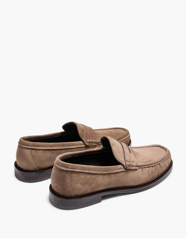 Aquila - Ringo Suede Penny Loafers