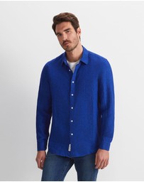 Sportscraft - Linen Long Sleeve Delave Shirt