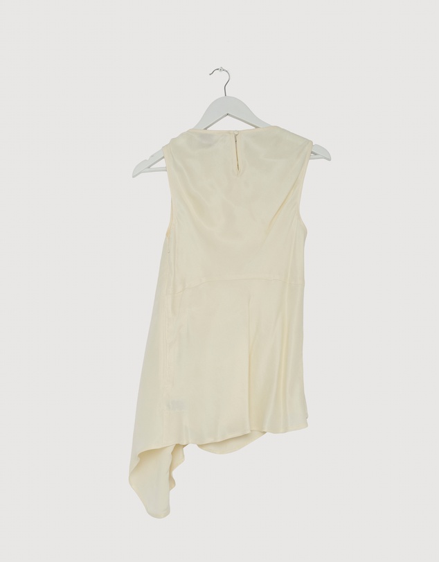 Revibe - Repaired Minima Esenciales Edith Cupro Longline Top - AU 12