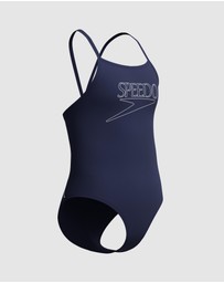 Speedo - Classic Logo One Piece - Kids-Teens