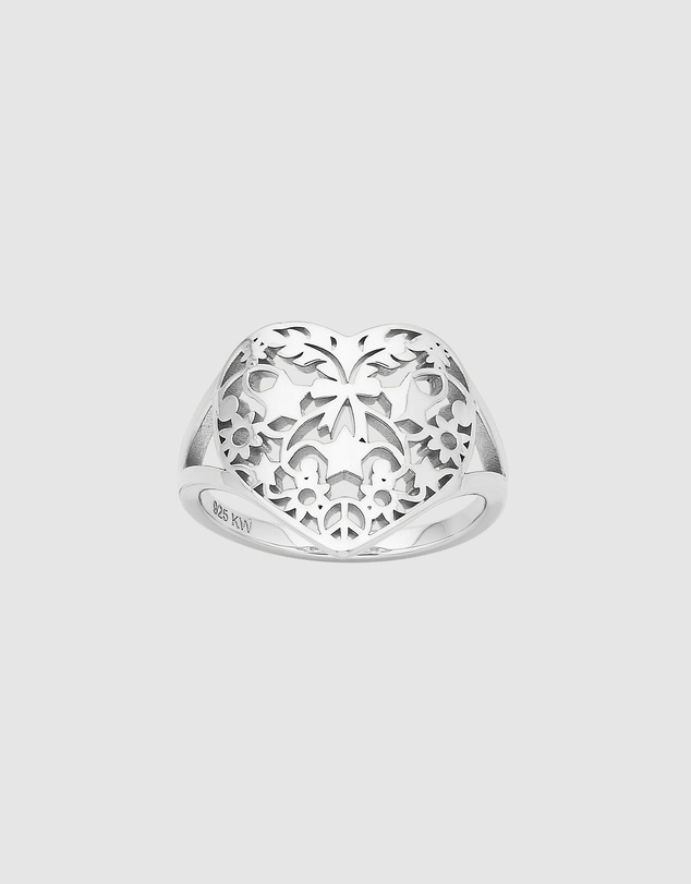 Karen Walker - Flaming Heart Ring
