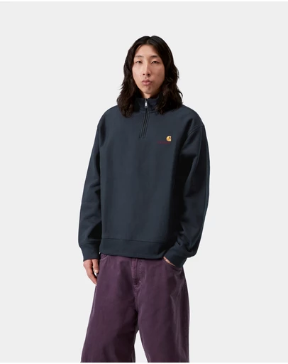 Carhartt WIP - Half Zip American Script Sweat
