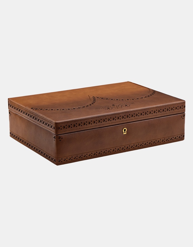 Wolf - WOLF Brogue 10 Piece Watch Box