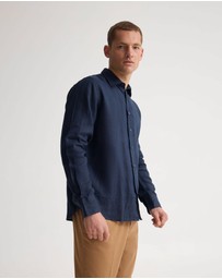 Oxford - Copper European Linen Shirt