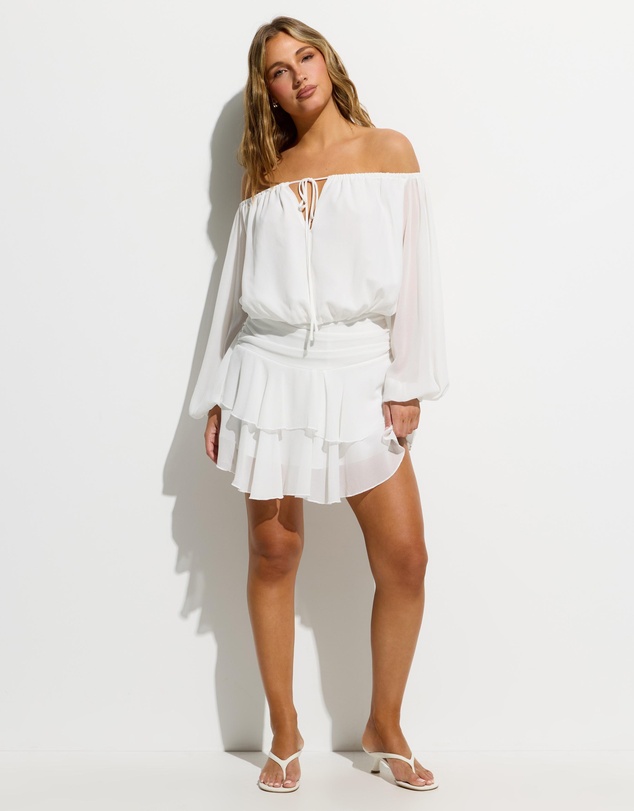 Dazie - Ramona Off Shoulder Mini Dress