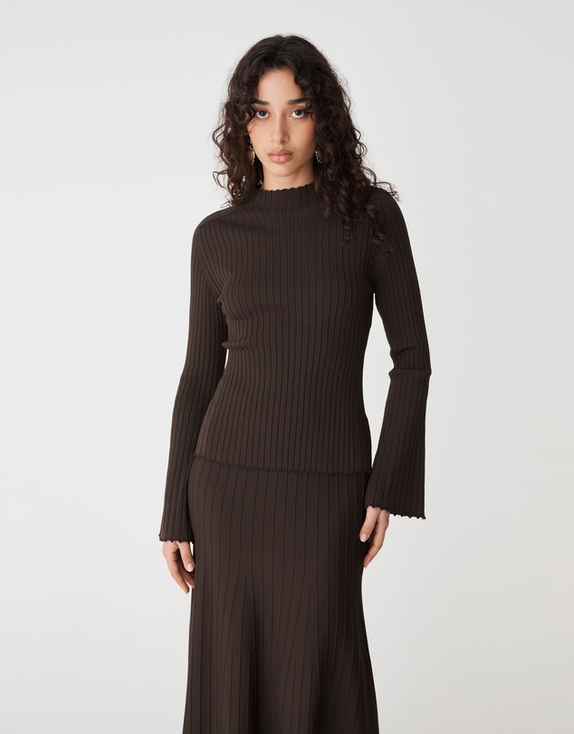 Forcast - Nevaeh Bell Sleeve Knit