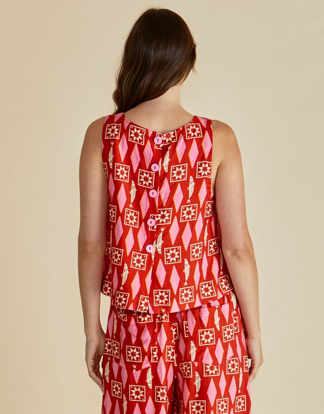 Betty Basics - Copacabana Shell Top