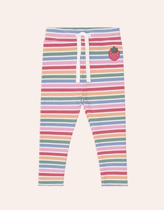 Huxbaby - Tutti Frutti Stripe Leggings - Babies-Kids